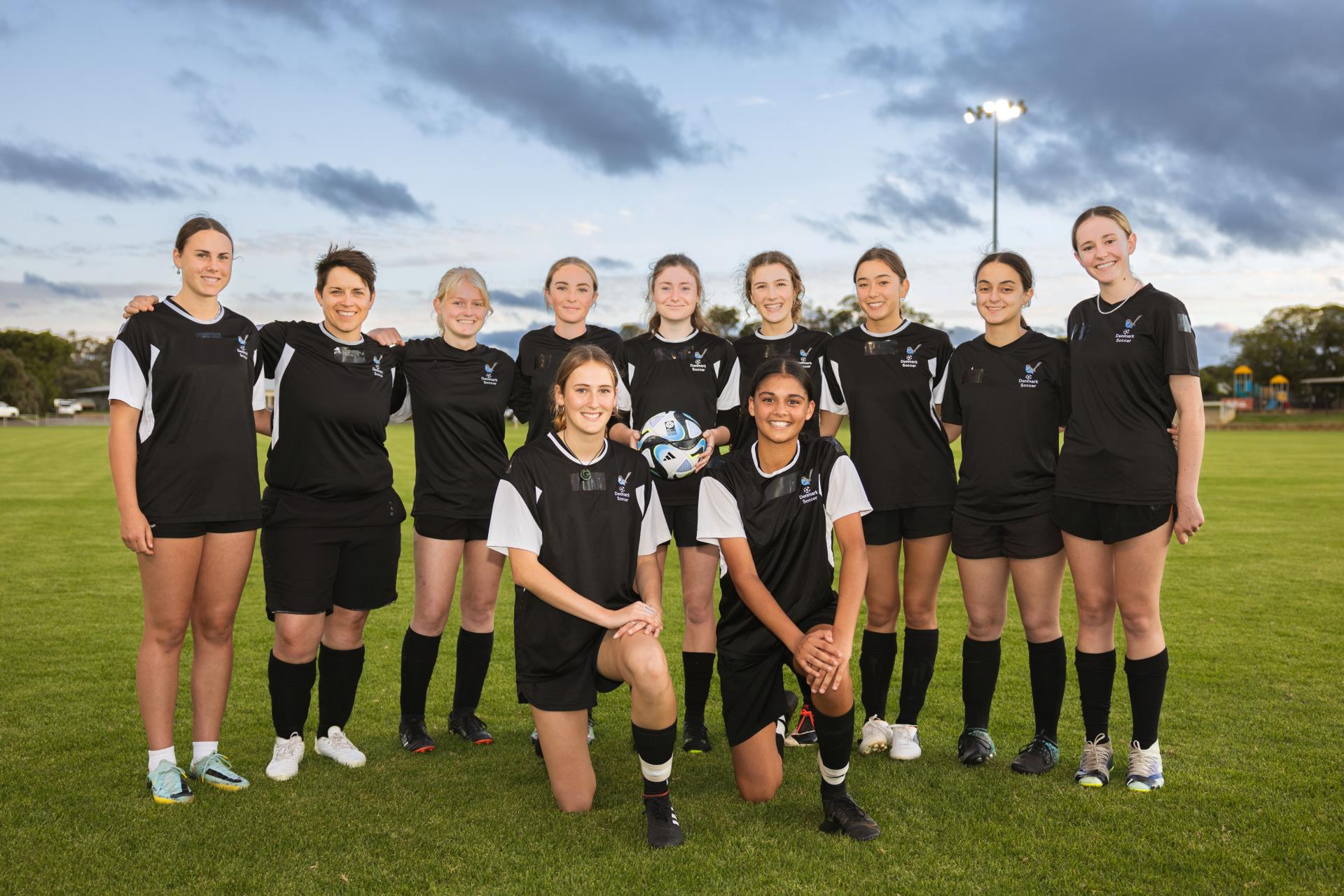 Special Message from Local Soccer Club to Danish Women's Team